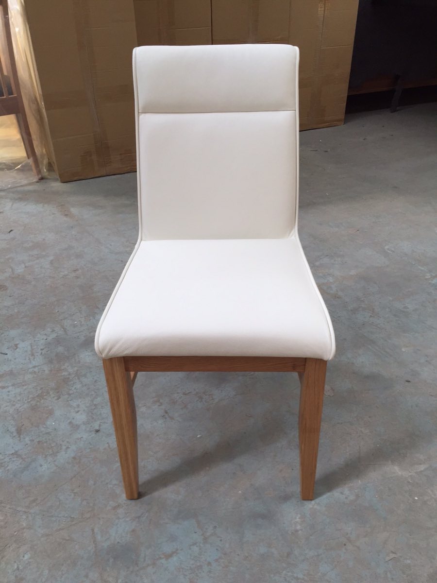 Nobu Dining Chair Berkowitz Furniture, Dining Chairs White Leather